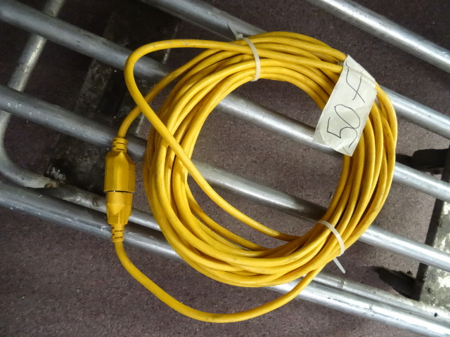 lot 46 image: 50 extension cord...