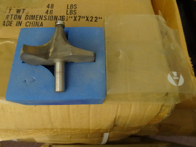 lot 55 image: Large carbide tipped shaper cutter...
