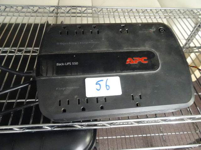 lot 56 image: APC back ups 550...