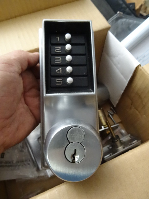 lot 59 image: Simplex push button lock assembly. ...