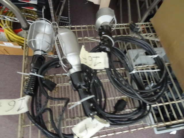 lot 89 image: 3 trouble lights. 16 each...