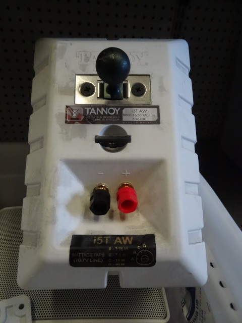 lot 102 image: Tannoy I5T AW speaker. Qty 2. Comes...