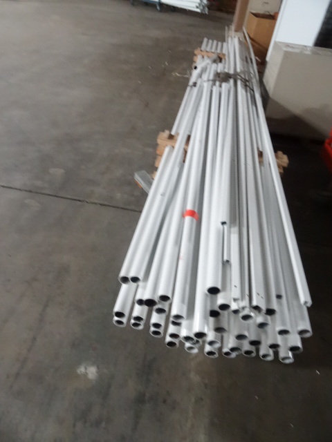 lot 126 image: Large qty of steel pipe. 2 od. 188...