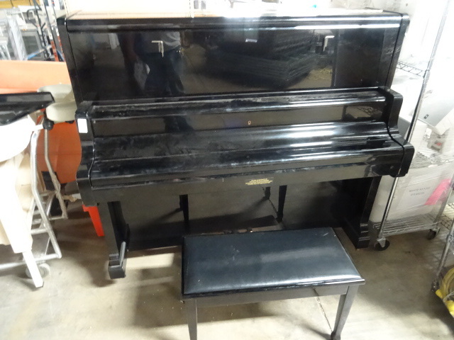 lot 162 image: Kawai upright piano. Looks to be in...