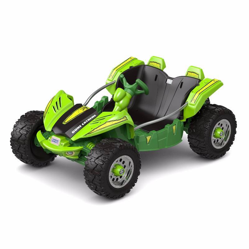 lot 12 image: Power Wheels Dune Racer Extreme 12-Volt Battery-Powered Ride-On - Fully Assembled - Battery and Charger Included