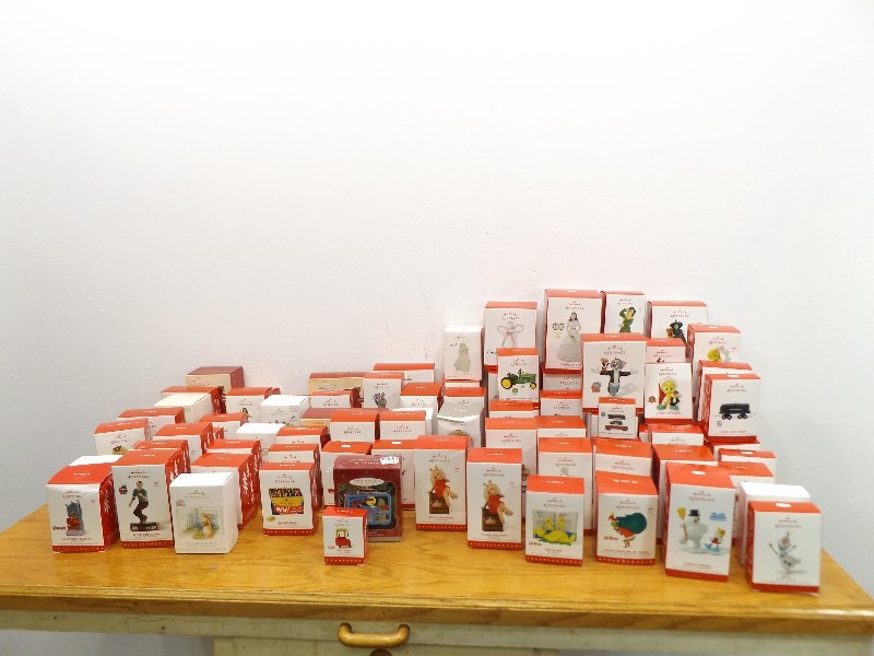 lot 11 image: HUGE Lot of NEW Hallmark Keepsake Pop Culture Ornaments