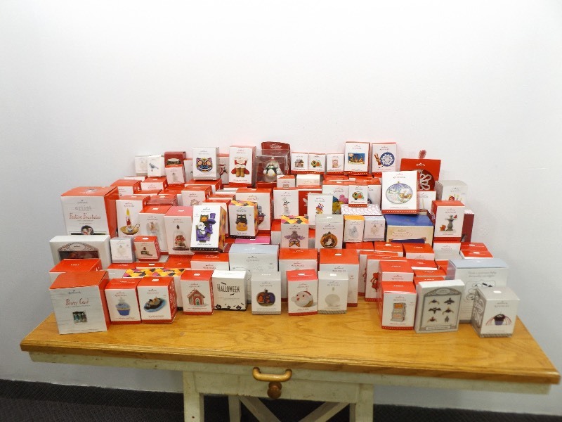 lot 14 image: MASSIVE Lot of NEW Hallmark Keepsake Christmas Ornaments
