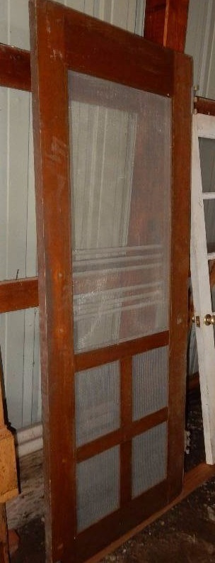 lot 19 image: Heavy Duty Screen Door