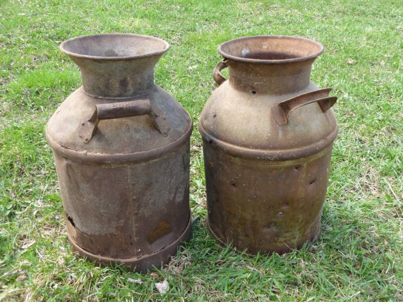 Vintage Milk Cans