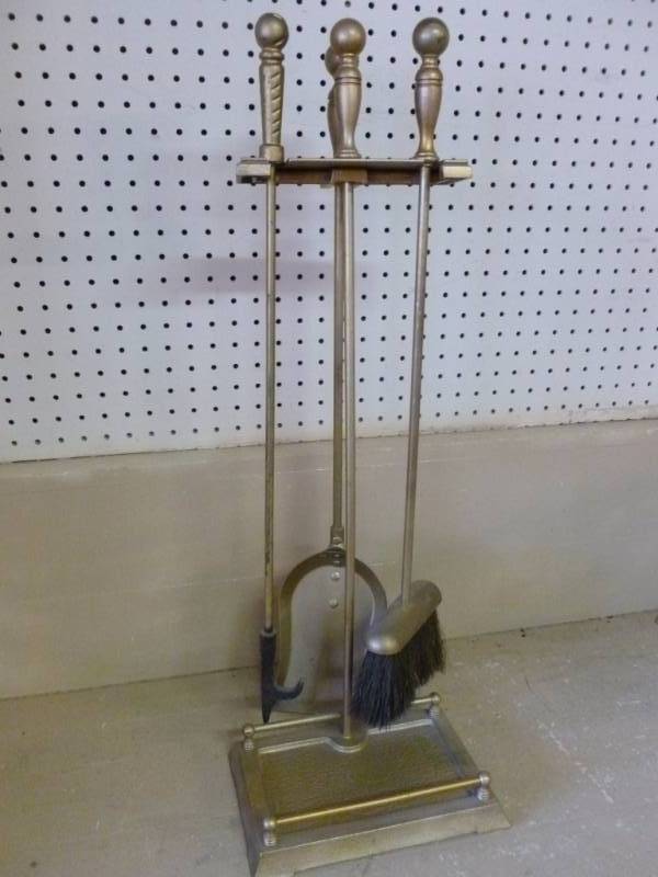 Vintage Fireplace Set