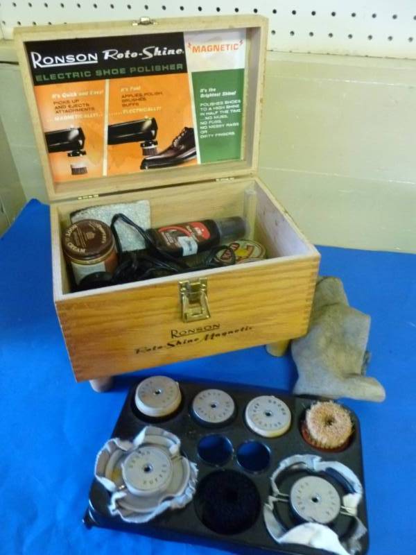 Vintage Shoe Shine Kit