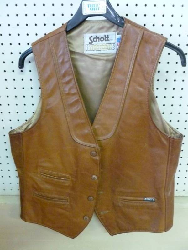 Leather Western Vest