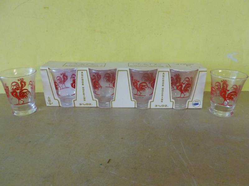 Vintage Shot Glass Set