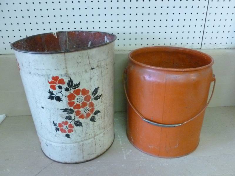 Vintage Metal Containers