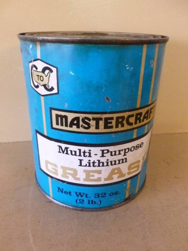 Vintage Metal Container