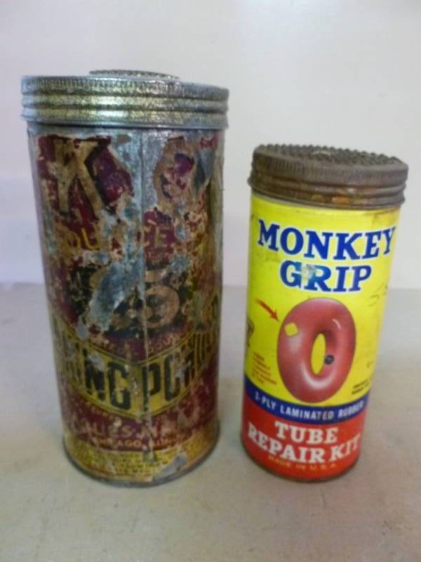 Vintage Metal Container