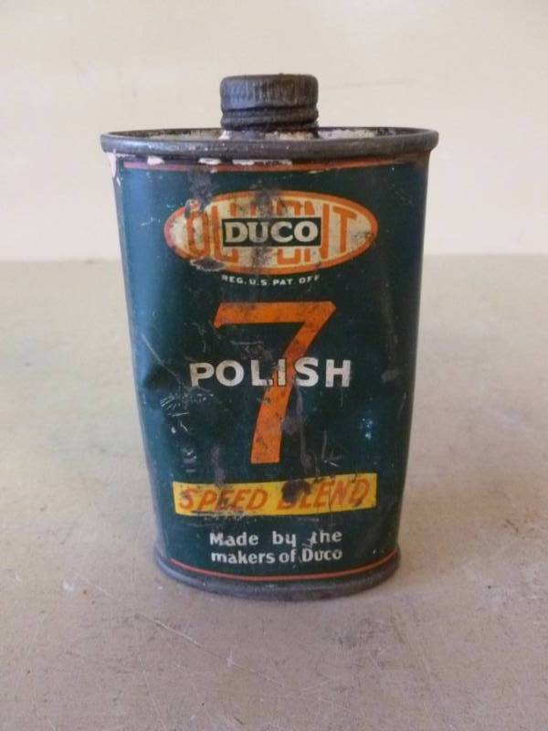 Vintage Metal Container