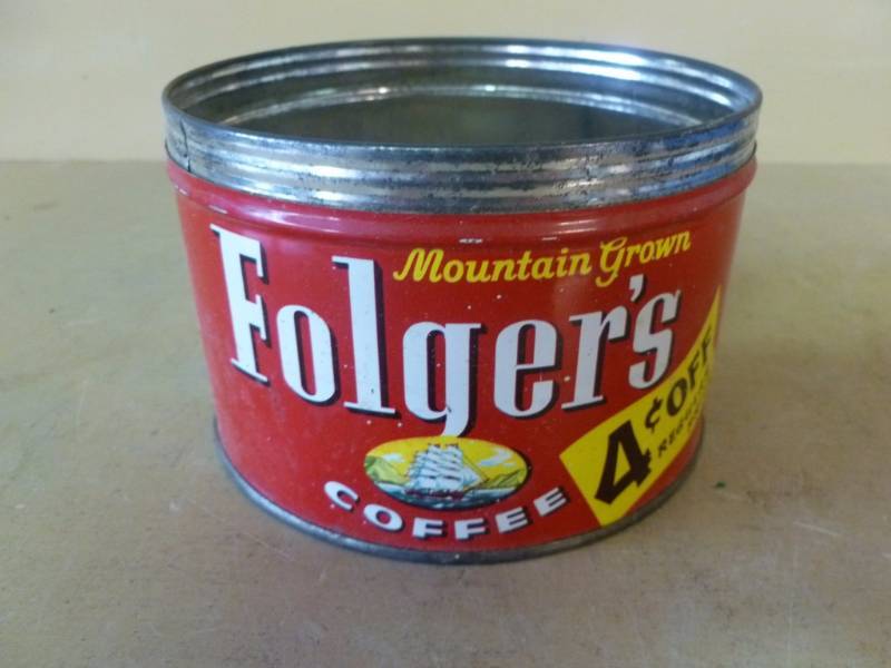 Vintage Coffee Can