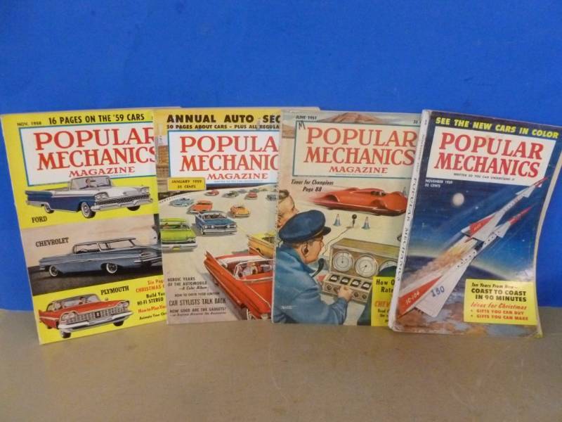 Vintage Popular Mechanics Magazines