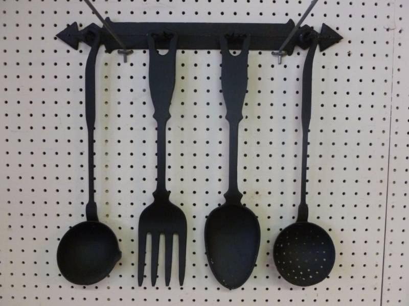 Vintage Wall Utensil Set