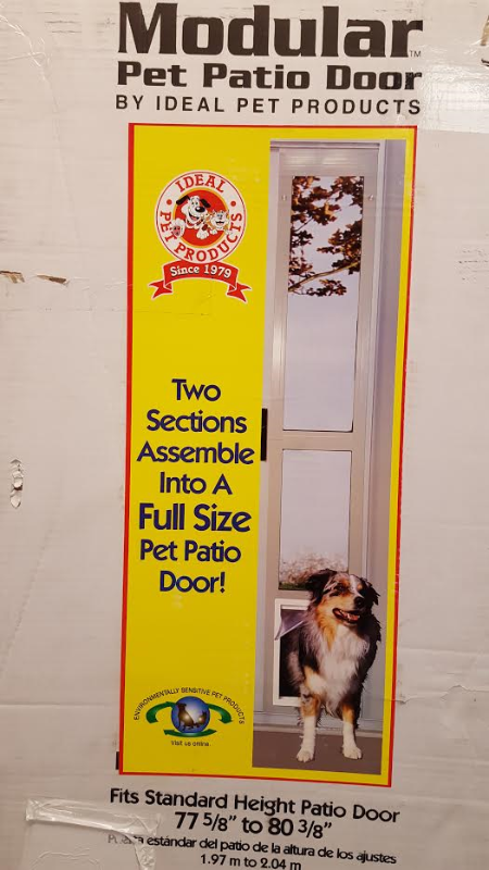 Patio doggy door - Full size