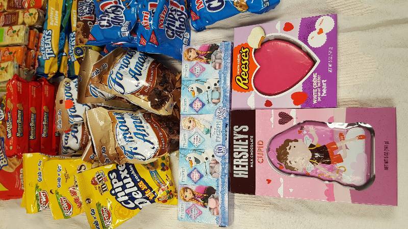 Mixed snack food lot