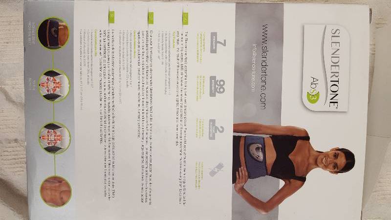 Slendertone Abs3 Abdominal Muscle Toner Unisex Belt