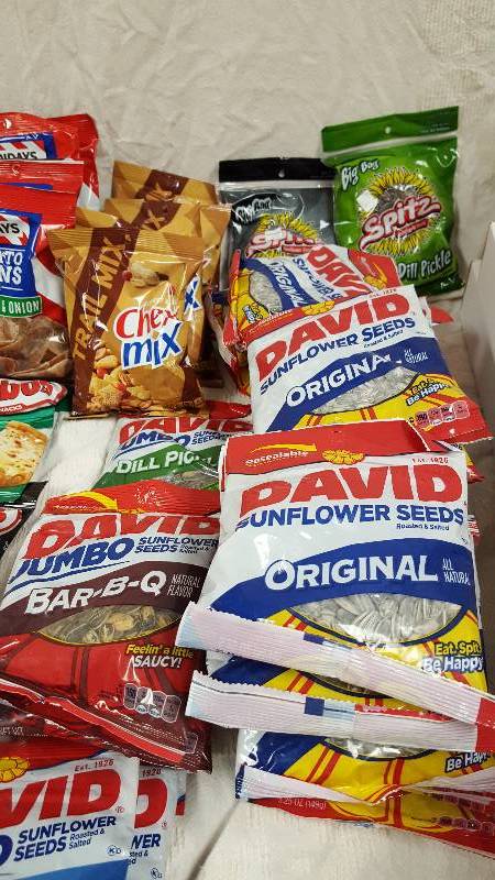 Mixed snack food lot