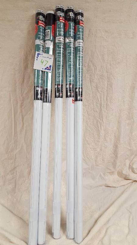 Vinyl Roller shade - Lot of 5 - 37.25 x 54