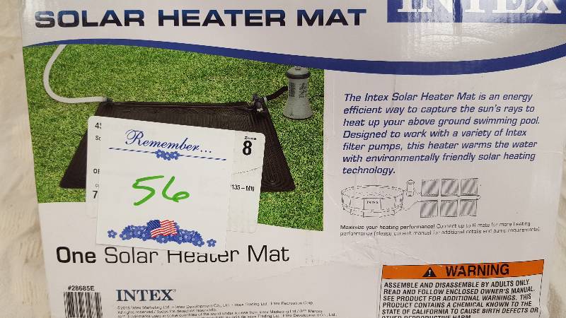 Solar Heater Mat - Intex brand