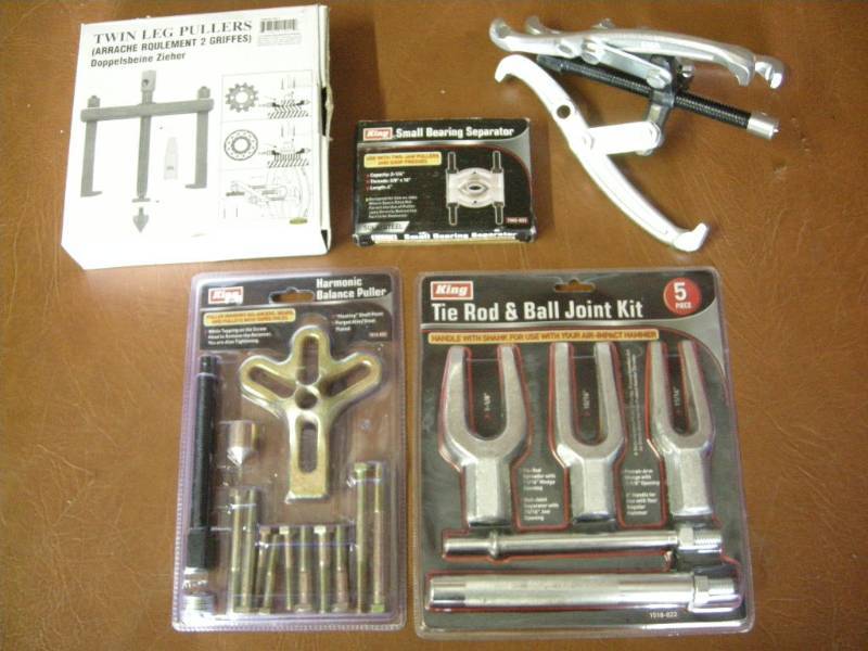 lot 81 image: King Automotive Pullers, Ball Joint Kit