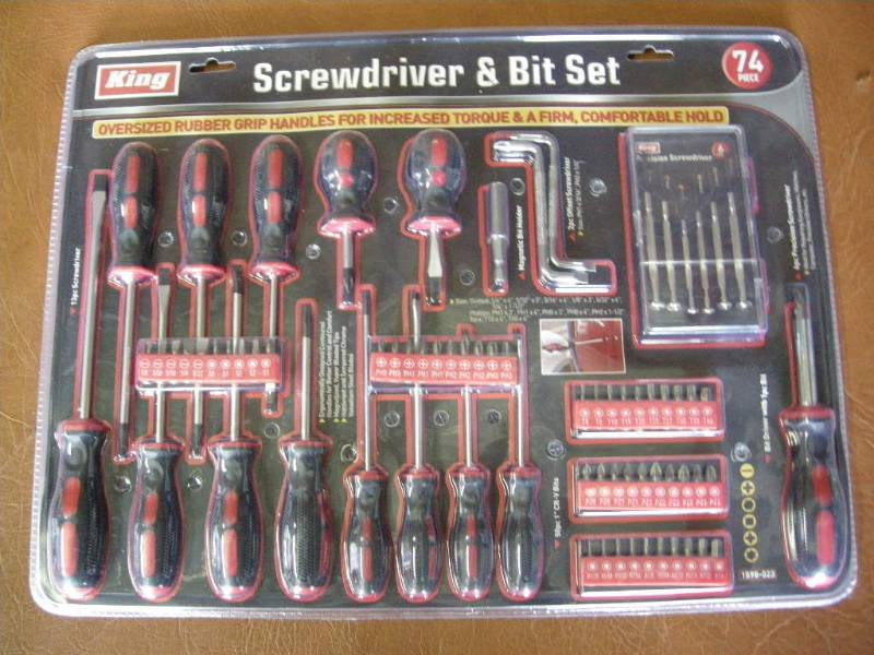 lot 87 image: King Screwdriver and Bit Sets