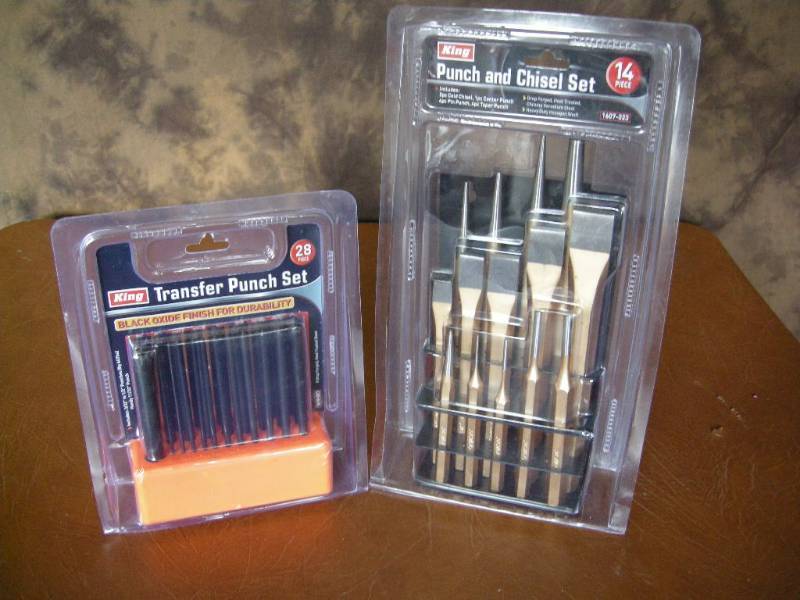 lot 99 image: King Punch and Chisel-Transfer Punch Sets