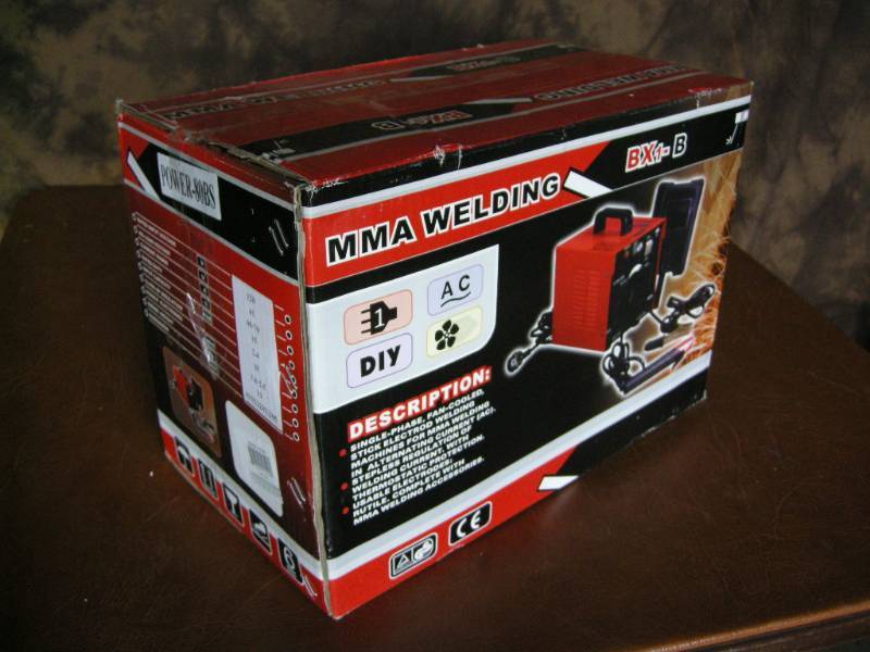 lot 108 image: MMA Welding Bx1-B Stick Welder
