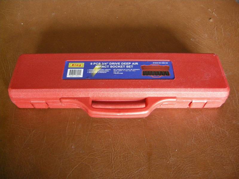 lot 121 image: King Deep Impact Socket Set