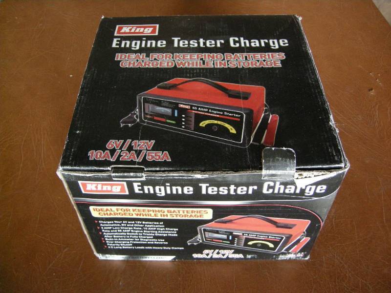 lot 122 image: King Engine TesterCharger