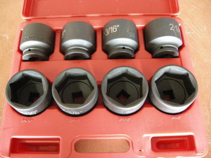 lot 130 image: King 34 Drive Impact Add-on Socket Set