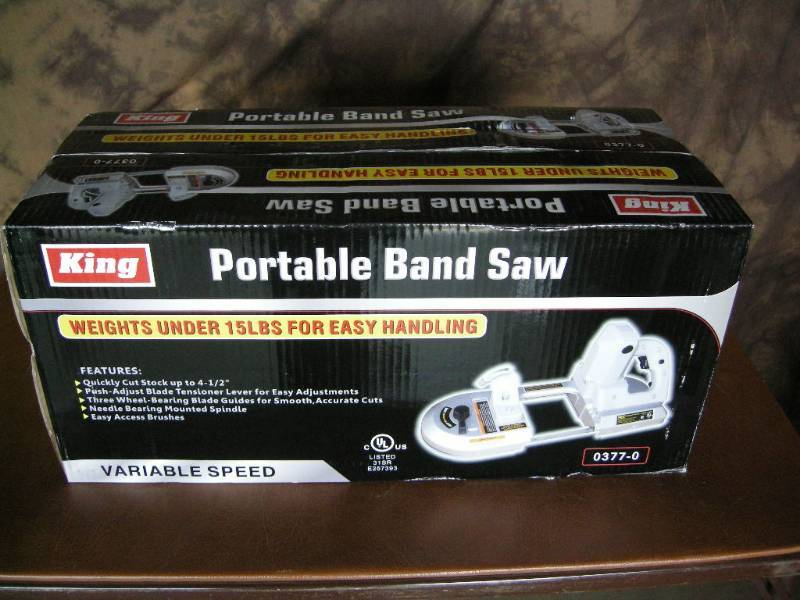 lot 138 image: King Portable Band Saw