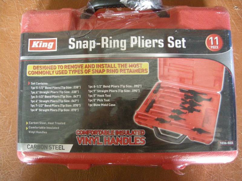 lot 145 image: King Snap-Ring Pliers Set