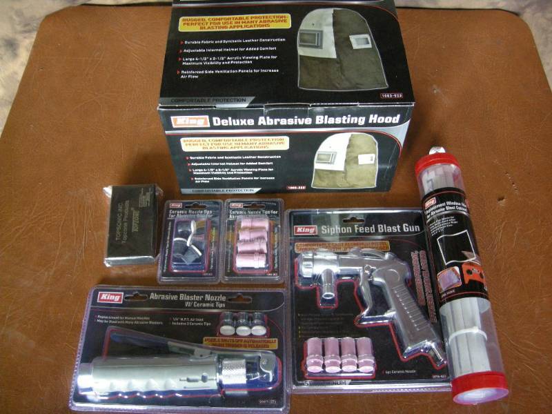lot 162 image: King Sandblasting Accessory Group