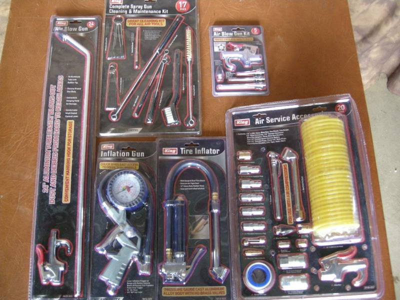 lot 177 image: King Air Tool Guns and Accessories