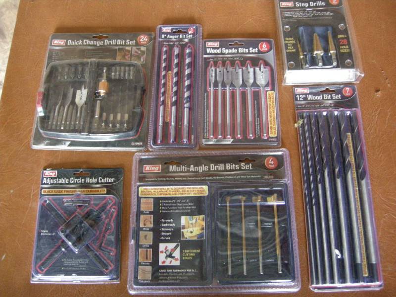lot 183 image: King Drill Bit Sets