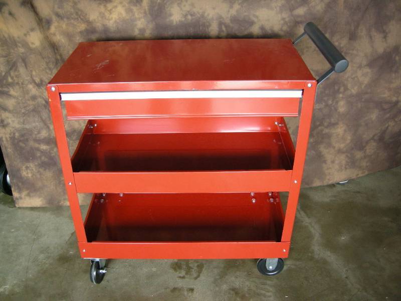 lot 25 image: Rolling Shop Cart