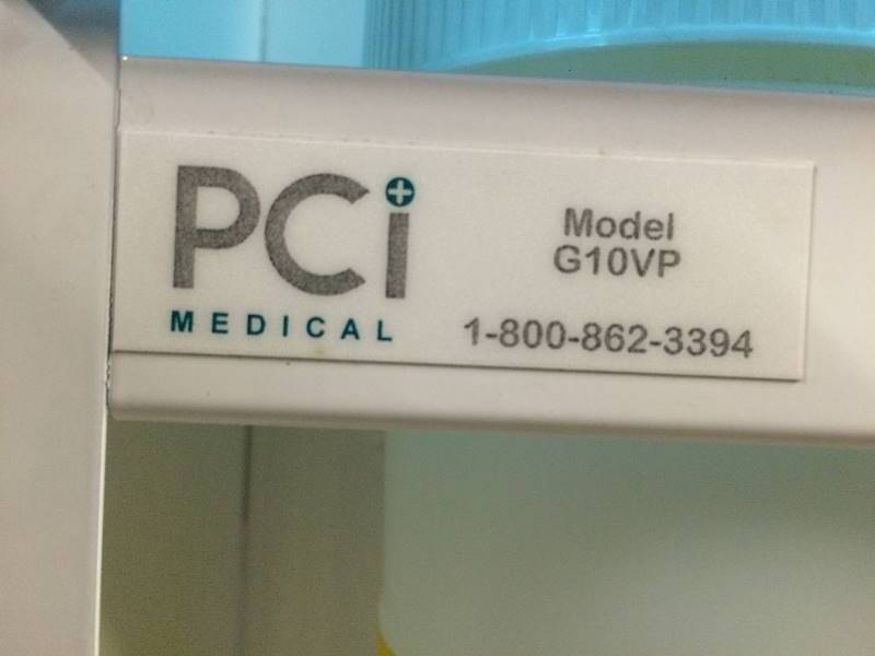 lot 35 image: Retails Used $250 PCI Disinfecting Soak Station Medical Scope Cleaning Unit Model G10VPL With Keys, CD Instruction & Manual - Excellent Condition