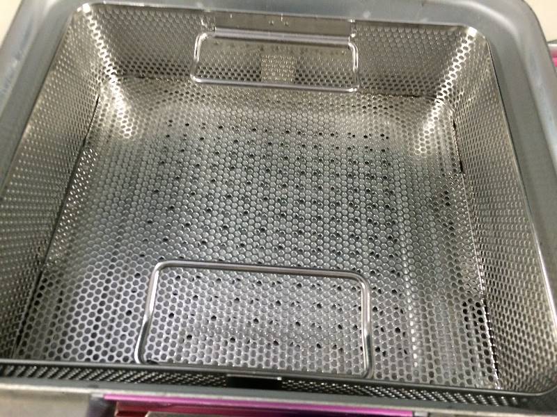 lot 50 image: Wow Retails New $800 V. MUELLER GENESIS CD2-5ST Mid-Length Sterilization Container Sterrad System Compatible Plasma Pink Gaskets Plus Mat - Like New Condition