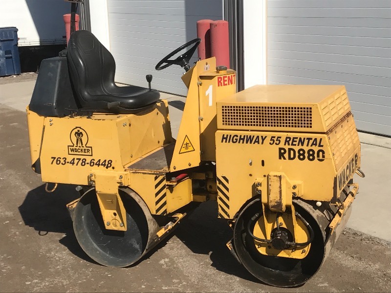 lot 2 image: Wacker RD880V Commercial Compactor--RESERVE HAS BEEN MET