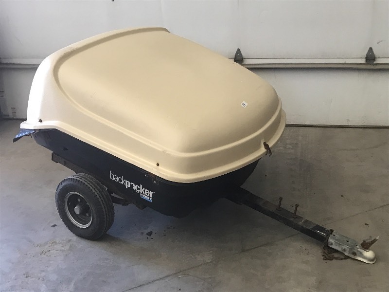 lot 14 image: Reese Model-750 BackPacker Trailer