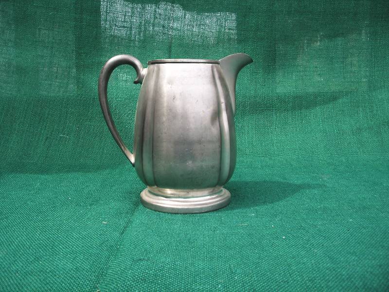 lot 30 image: Vintage Crescent PEWTER picture.