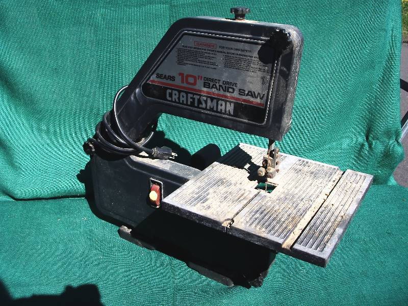 lot 135 image: Band Saw by Craftsman  Sears 10