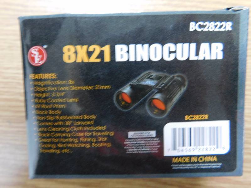 lot 10 image: 2 Pair of 8 x 21 Binoculars